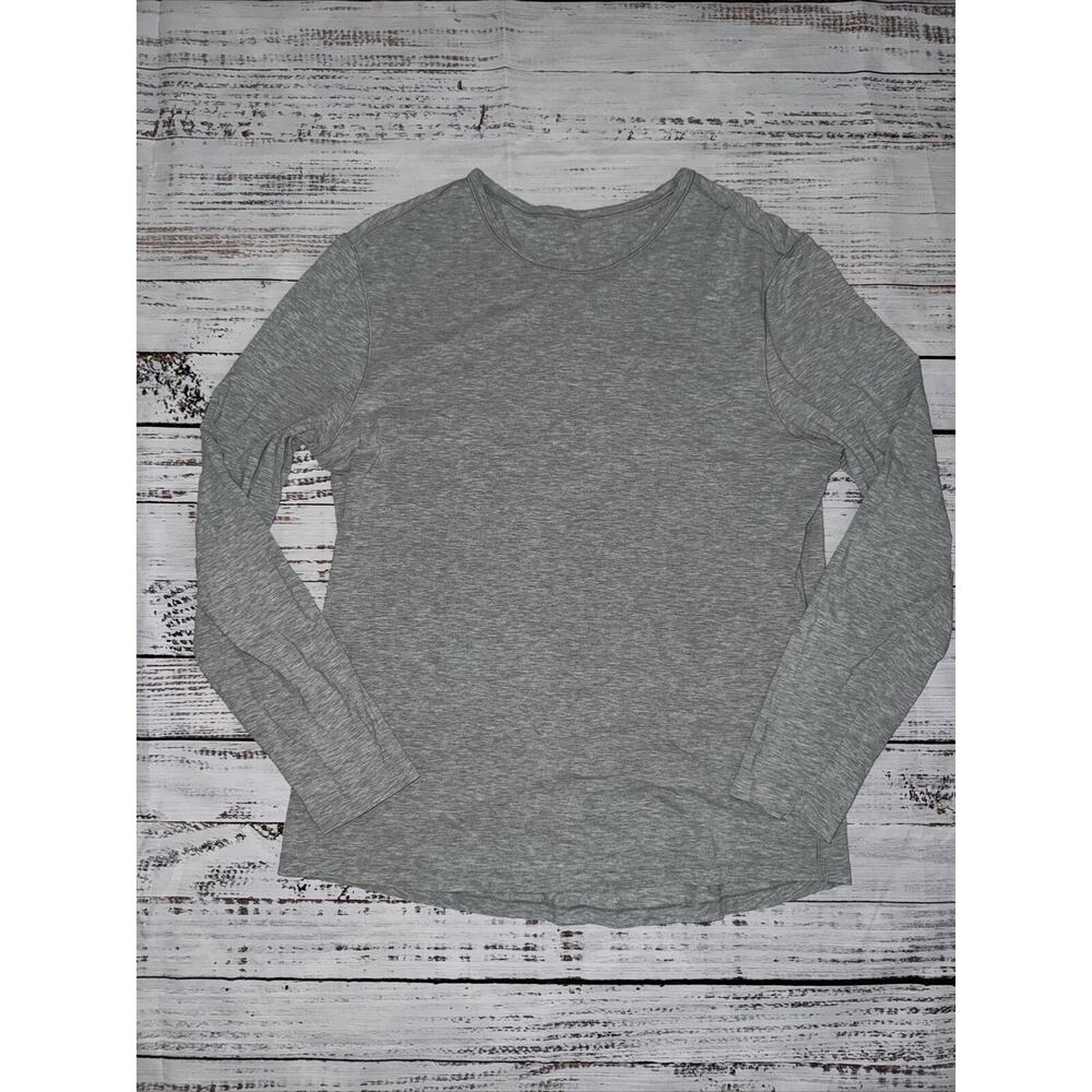 Lululemon Men’s Pima Cotton‎ Long Sleeve Gray Size M/L